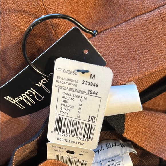 NWT Beautiful Joseph Ribkoff Brown and Black Sweater Set Retail Over $400/set!!! - Picture 12 of 12